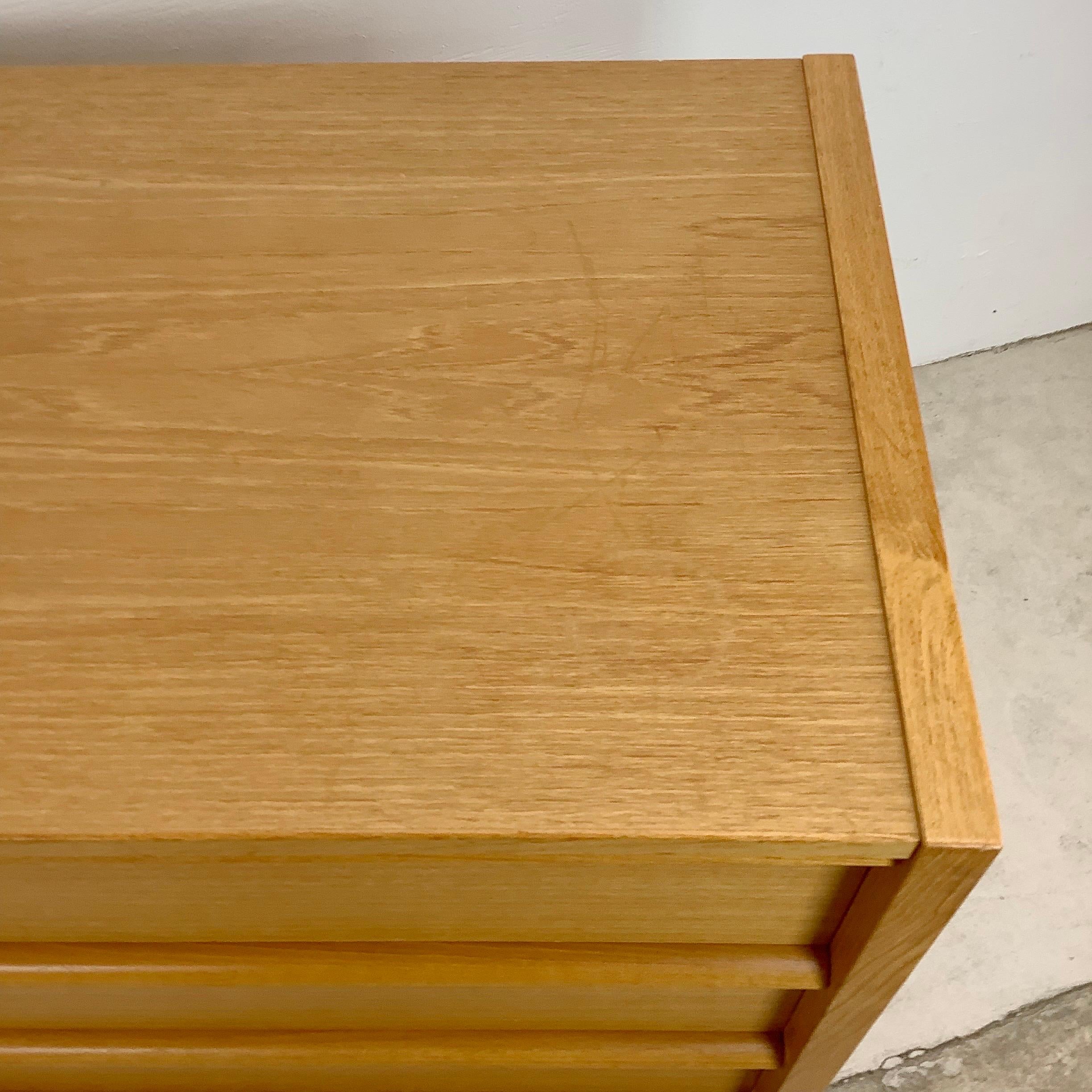Scandinavian Modern Teak Three Drawer Dressers or Nightstands 2