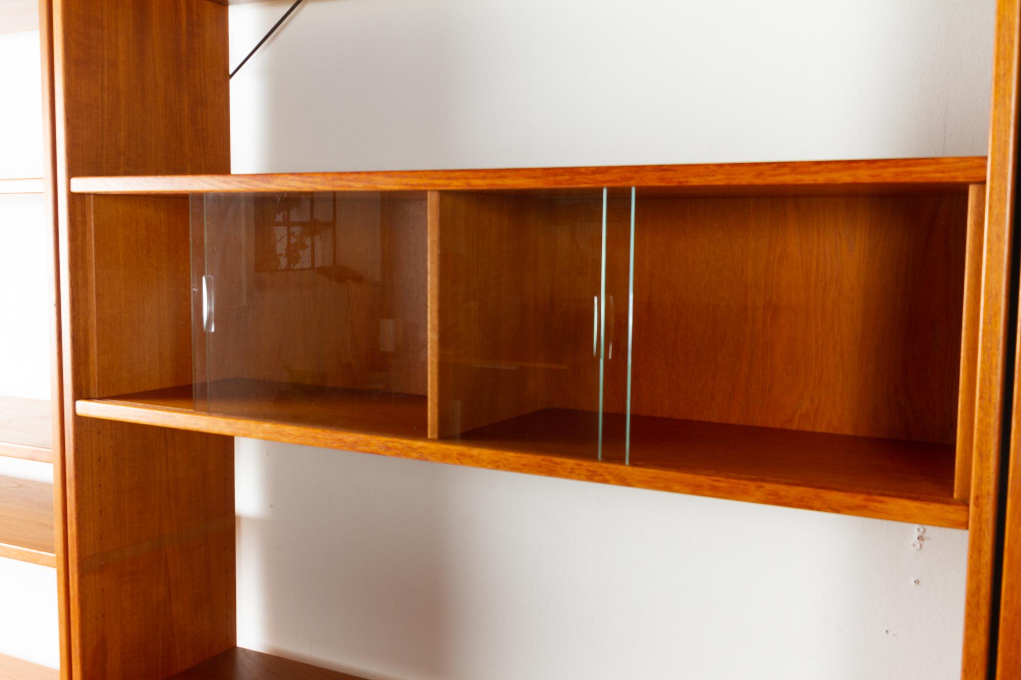 Mid-20th Century Scandinavian Modern Teak Wall Unit by Ulferts, 1960s