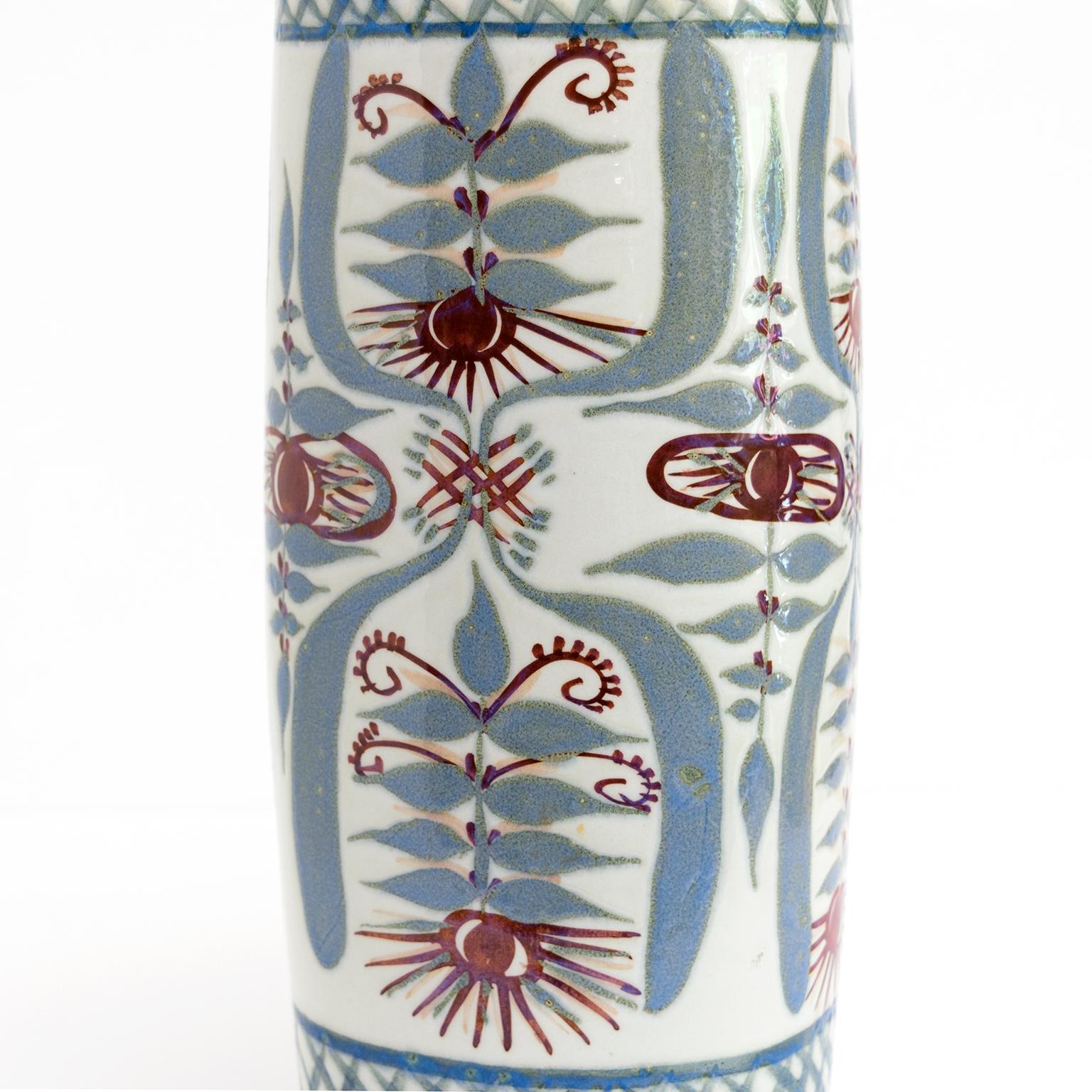20th Century Scandinavian Modern Tenera Series Vase by Marianne Johnson for Royal Copenhagen For Sale