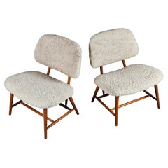 Scandinavian modern 'Teve' chairs by Alf Svensson for Bra Bohag, Sweden, 1950s