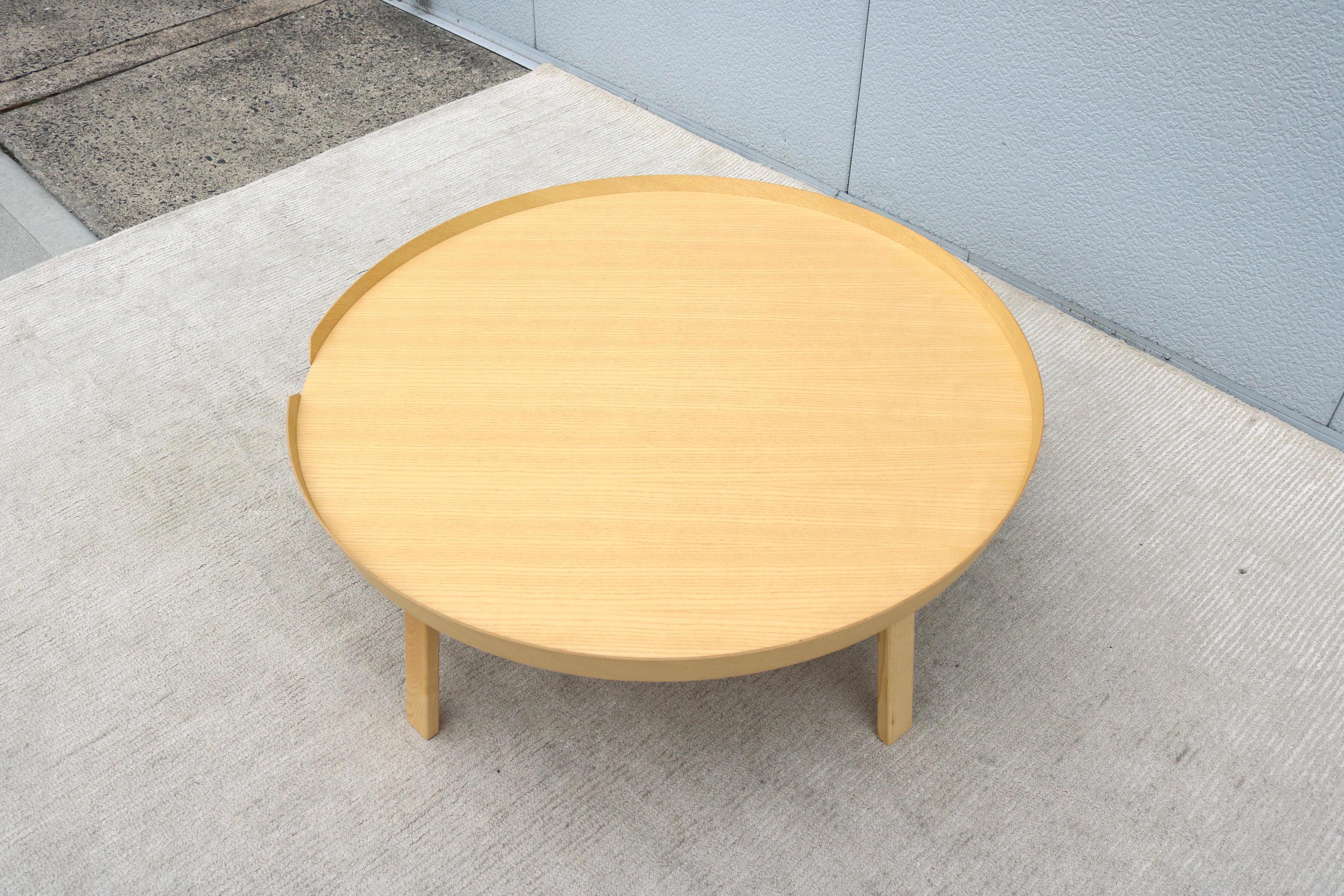 Scandinavian Modern Thomas Bentzen for Muuto Around Extra Large Oak Coffee Table For Sale 6