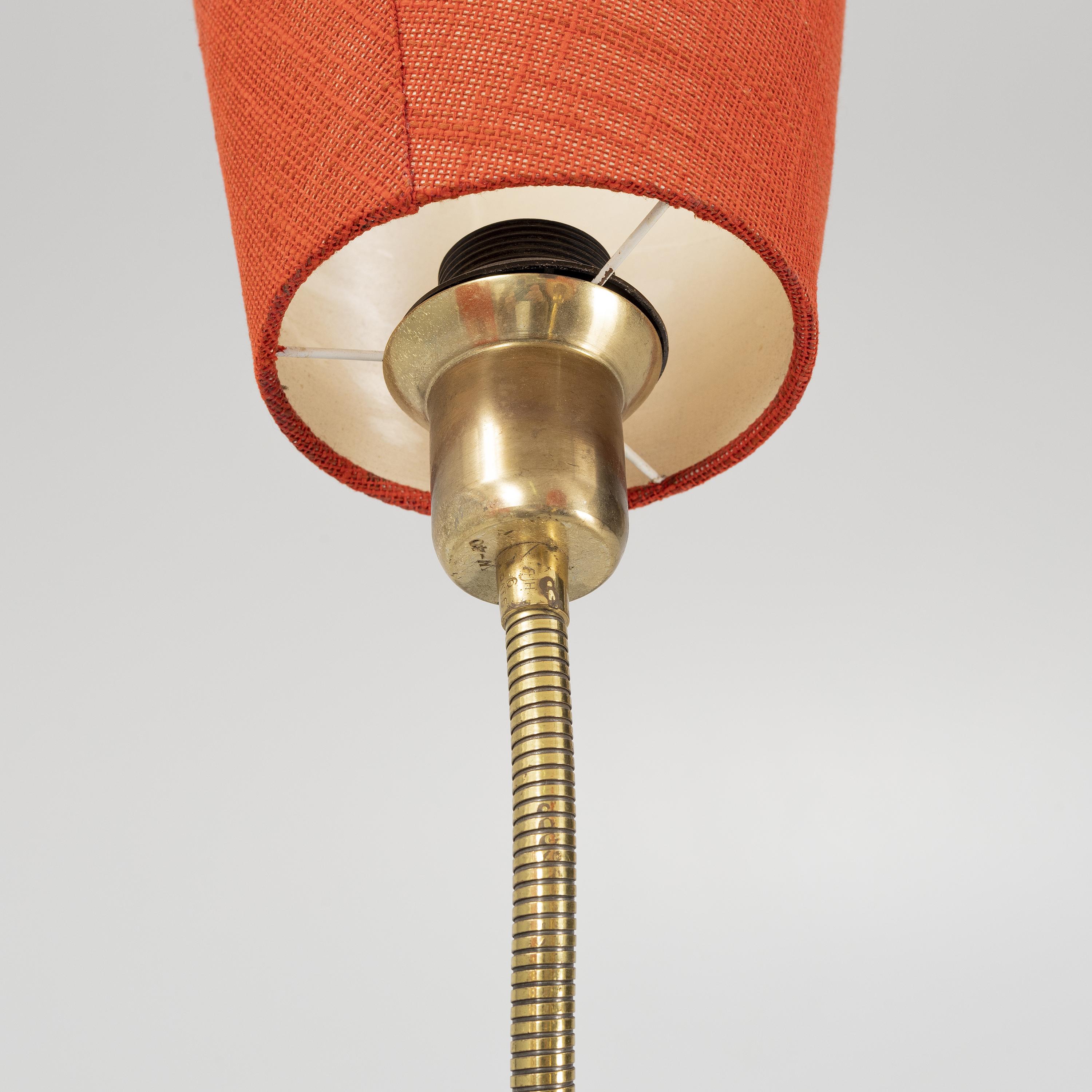 Mid-20th Century Scandinavian Modern Three Arm Floor Lamp by Ateljé Lyktan For Sale