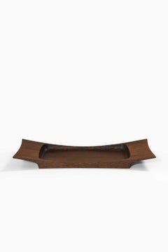 Scandinavian Modern Tray in Wengé by Jens Quistgaard, 1950s