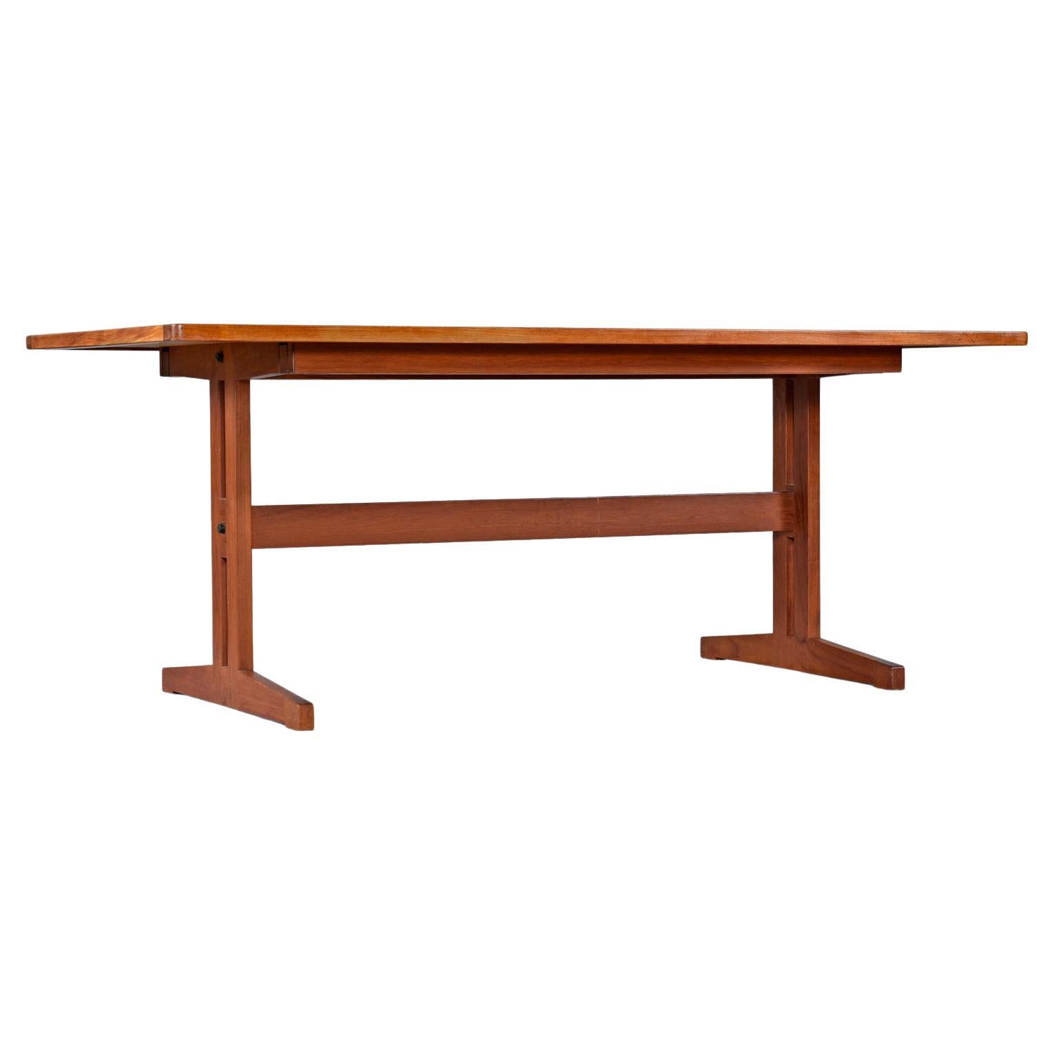 scandinavian teak dining table