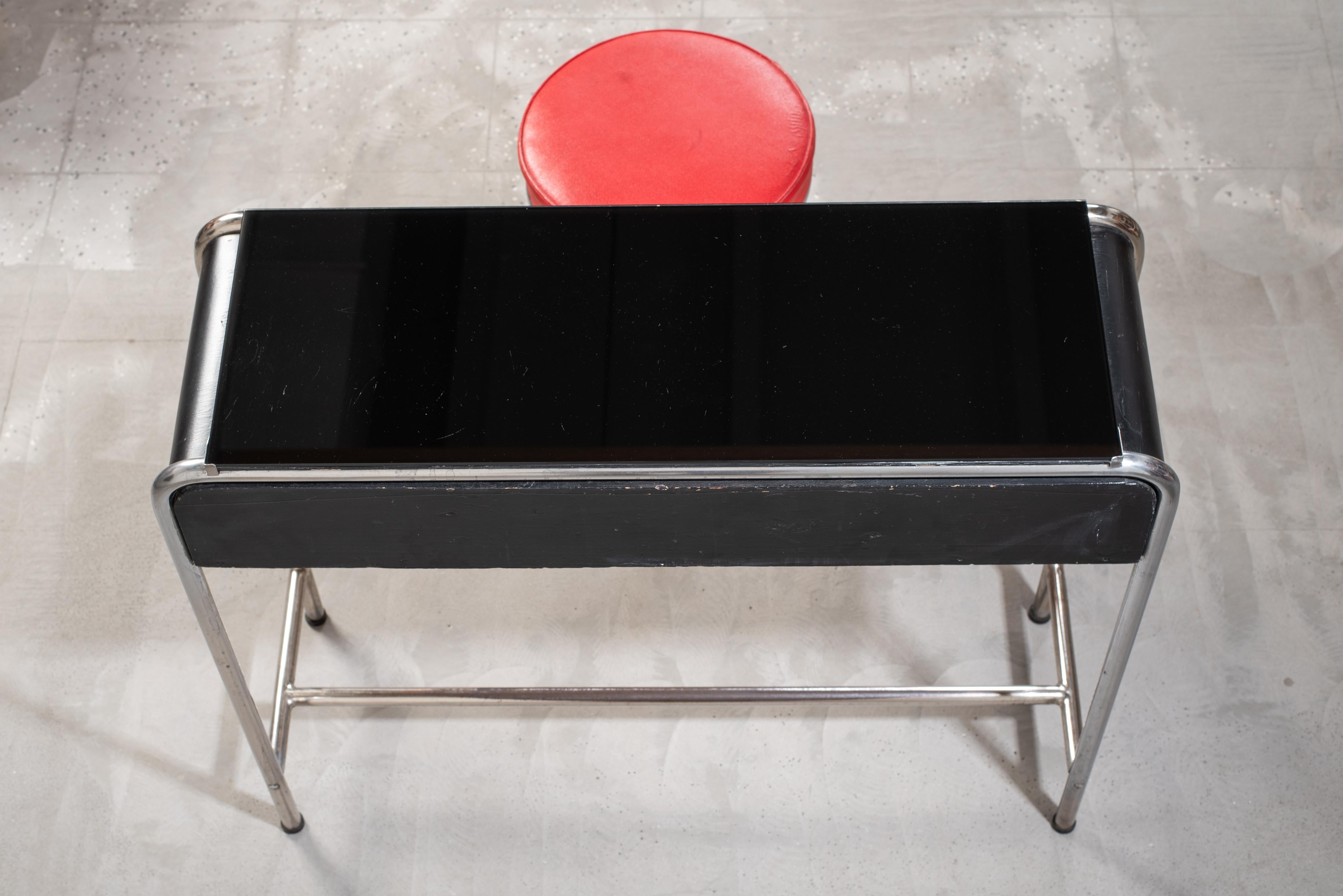 Juego de Cómoda Tubular Cromada Moderna Escandinava, Años 40 Acero en venta