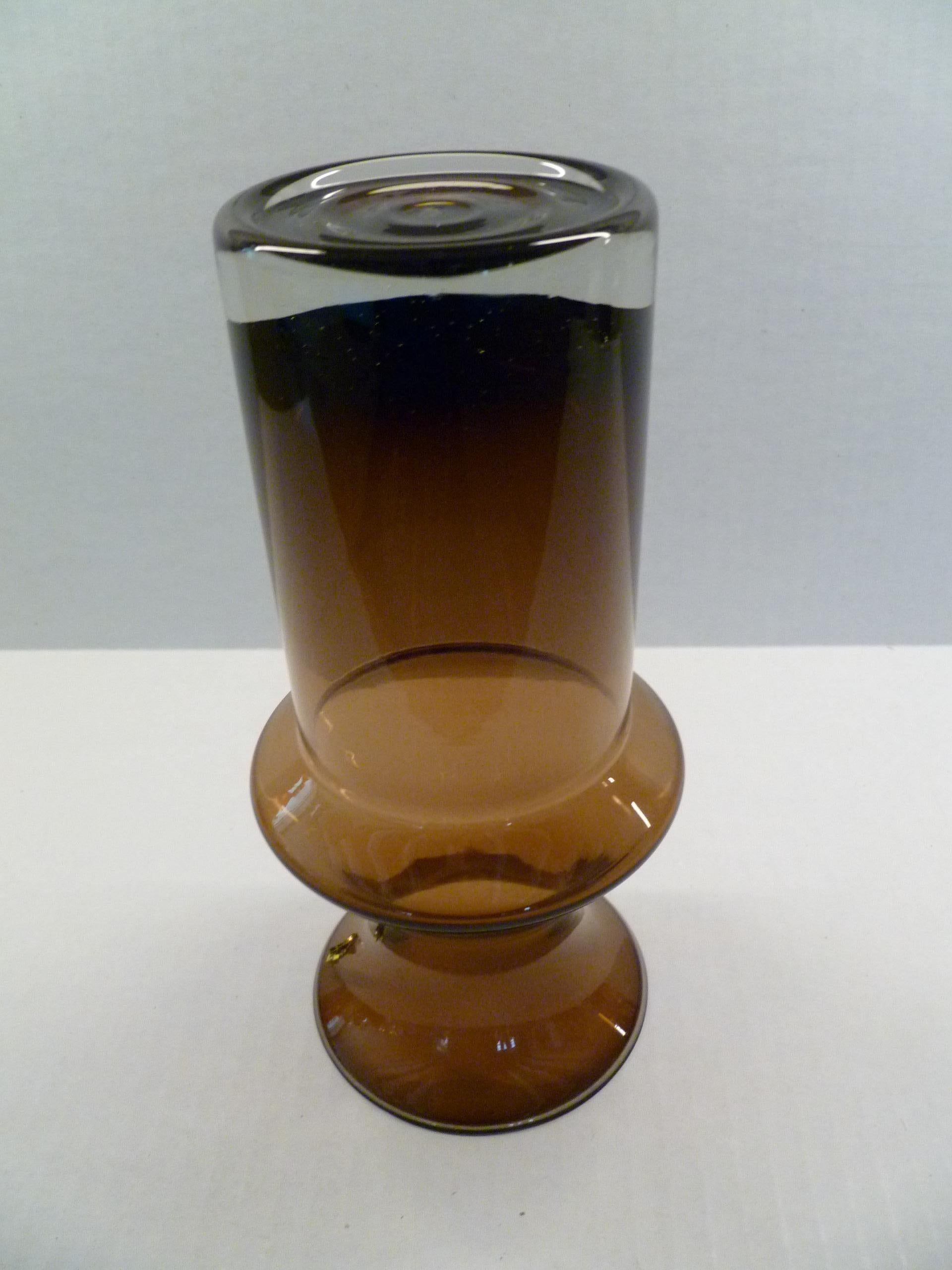 Scandinavian Modern Tulppaani Vase by Tamara Aladin for Riihimaki, Finland 1970s In Good Condition In Miami, FL