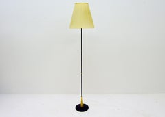Scandinavian Modern Uplight Floor Lamp with Brass Designed by Einar Bäckström