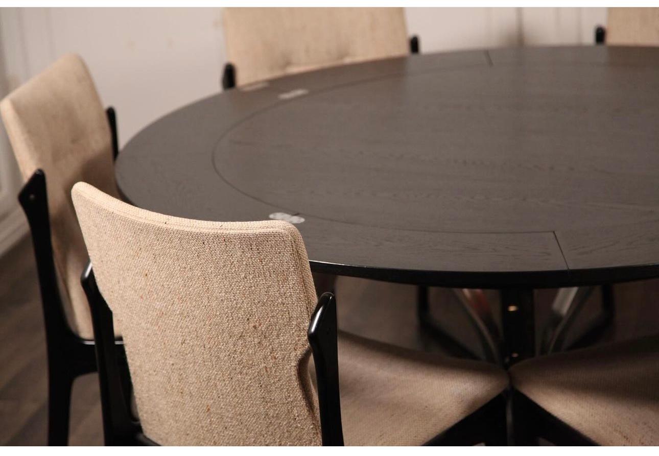 Scandinavo moderno The Modern Scandinavian Stolefabrik - Sedie da pranzo danesi in teak massiccio, set di 6 sedie in vendita