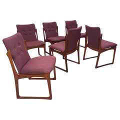 The Modern Scandinavian Stolefabrik - Sedie da pranzo danesi in teak massiccio, set di 6 sedie