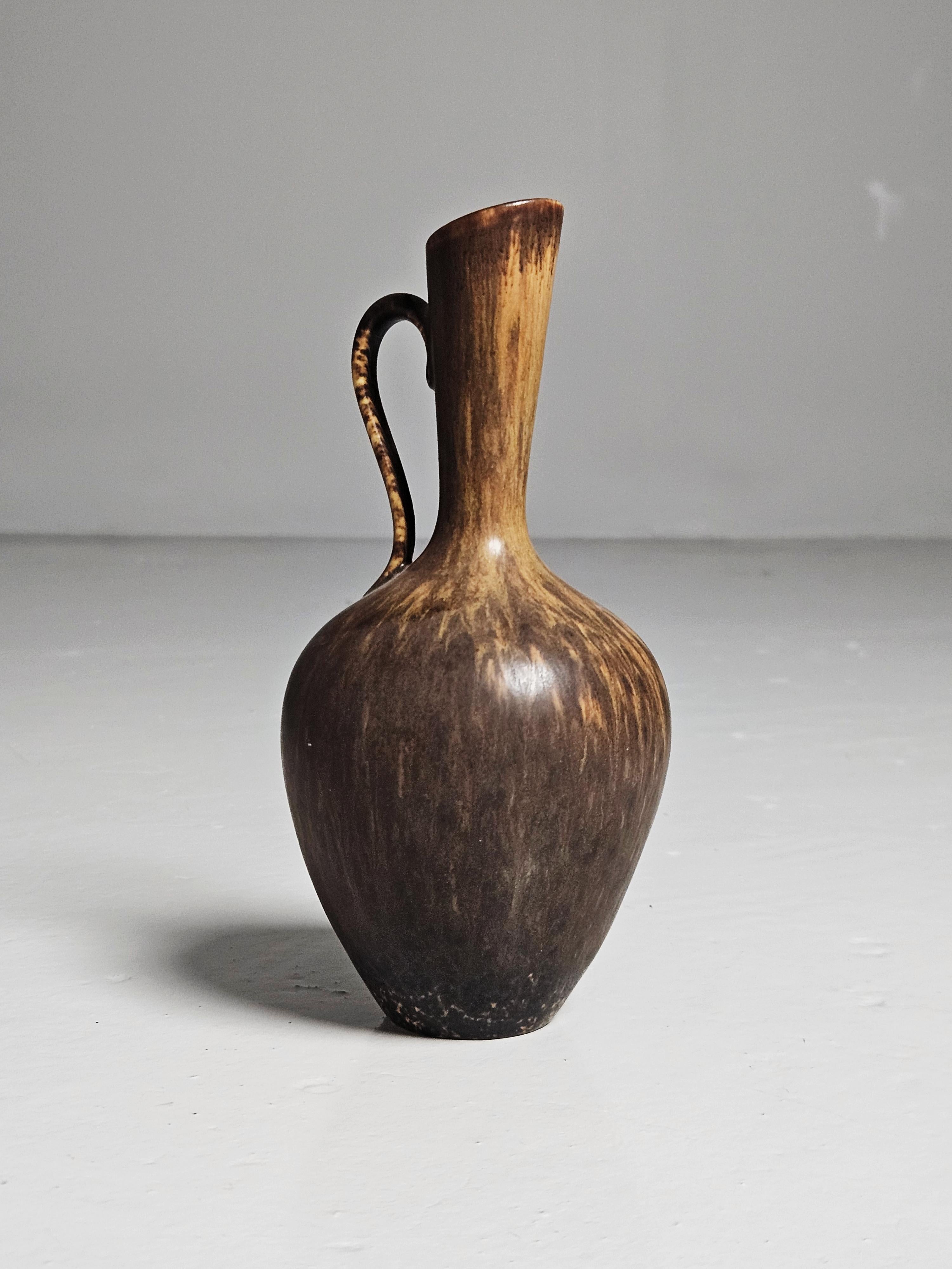 Vase und Schale der skandinavischen Moderne von Gunnar Nylund für Rörstrand, Schweden, 1950er Jahre (Schwedisch) im Angebot