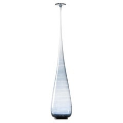 Jarrón de cristal de estilo moderno escandinavo, de Nils Landberg, 1964