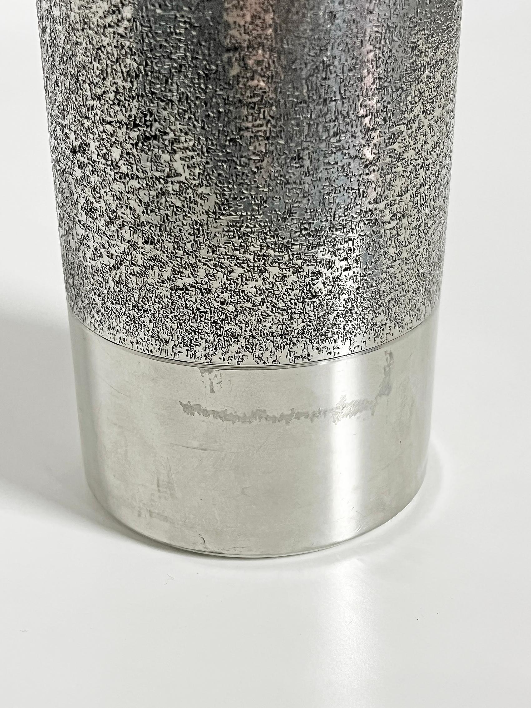 Skandinavische moderne Vase aus Zinn, K-E Palmberg für Alton F -1988 (Hartzinn) im Angebot