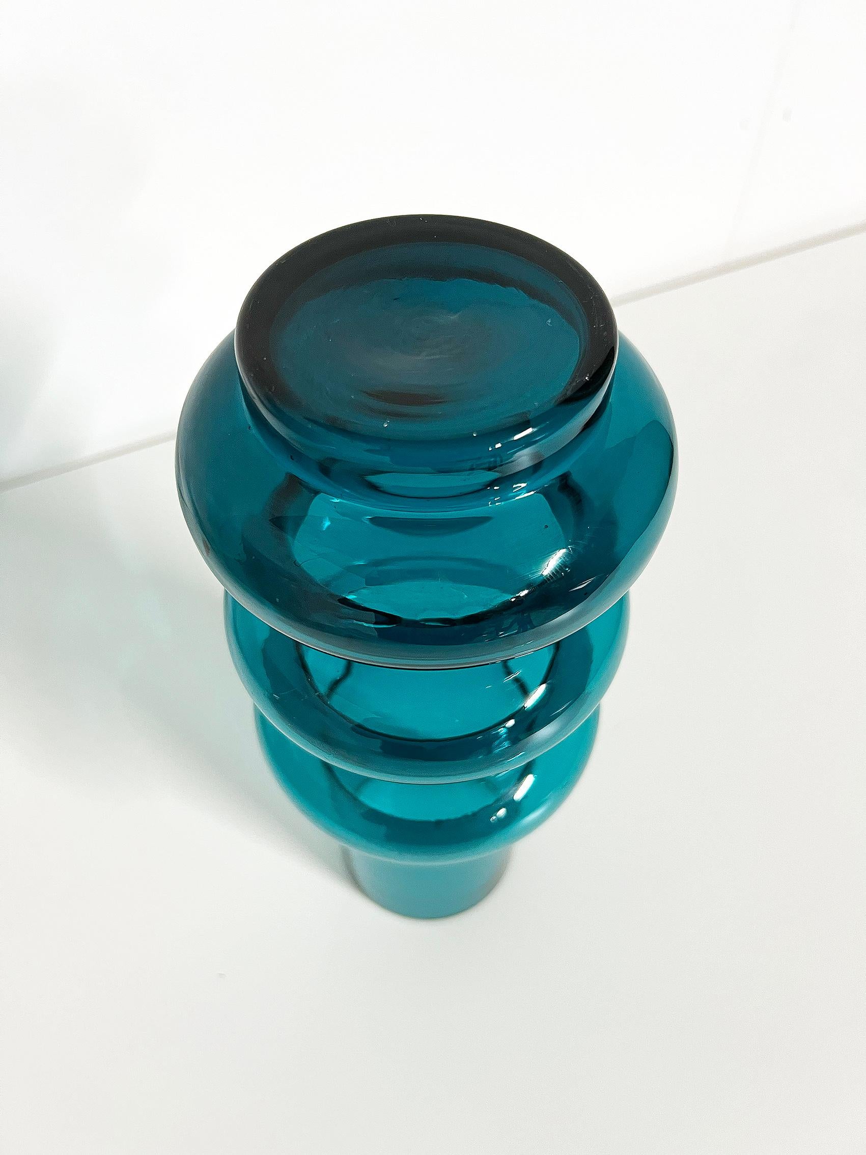 Vase der skandinavischen Modernität, höchstwahrscheinlich von Ryds Glasbruk ca. 1960er Jahre im Angebot 1