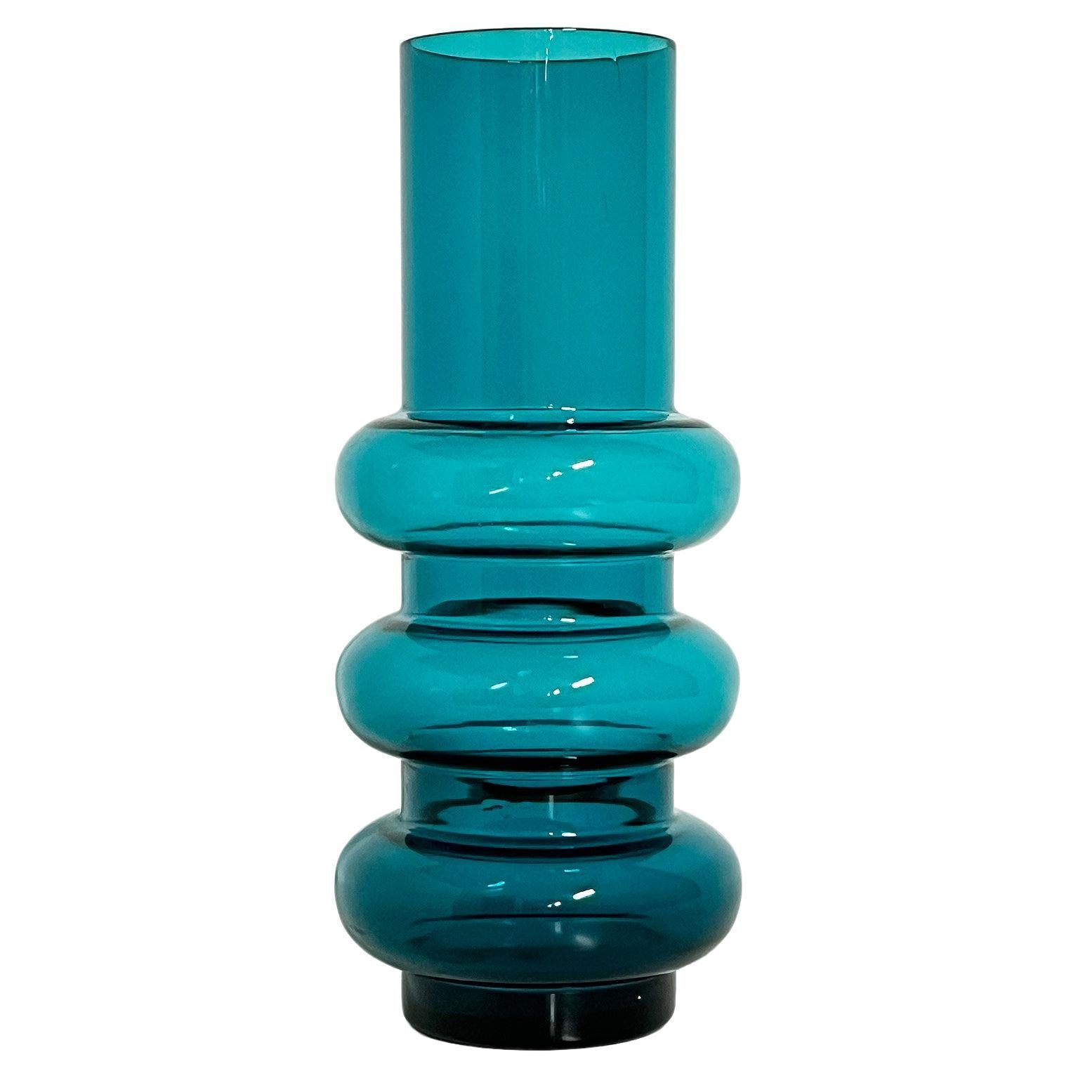 Scandinavian Modern Vase, Most Possibly by Ryds Glasbruk ca 1960's For Sale