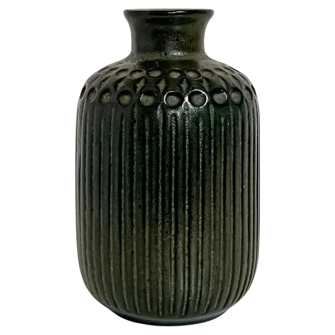 Scandinavian Modern Vase "Pistill" by Mari Simmulson, Upsala-Ekeby, 1960's For Sale