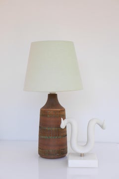 Scandinavian modern vintage Pottery Lamp by Anagrius for Alingsås, Sweden