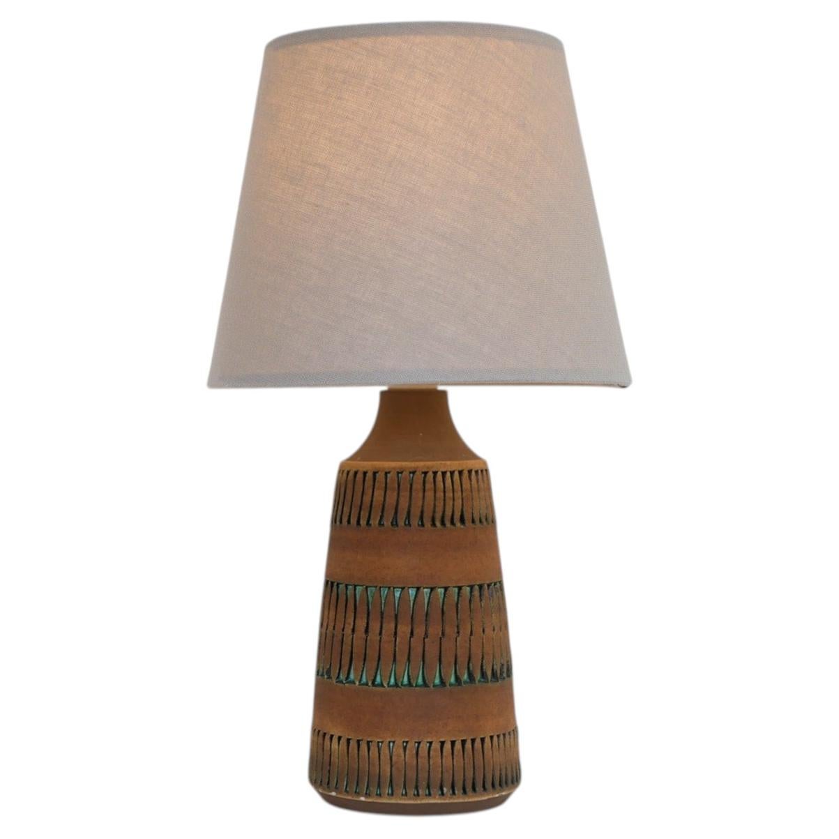 Scandinavian modern vintage Pottery Lamp by Anagrius for Alingsås, Sweden