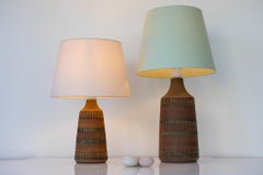 Scandinavian modern vintage Pottery Lamps by Anagrius for Alingsås, Sweden