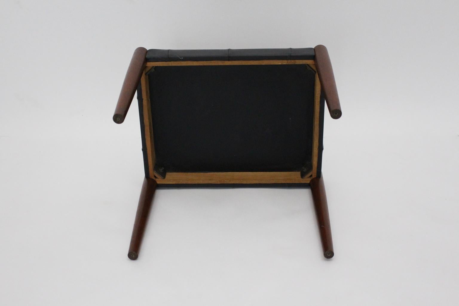 Scandinavian Modern Vintage Teak Stool by Erik Jorgensen Korinth, 1960, Denmark 5