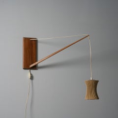 Scandinavian Modern Wall Light, Denmark, 1960s