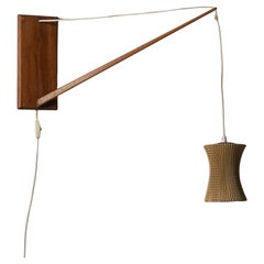 Scandinavian Modern Wall Light, Denmark, 1960s