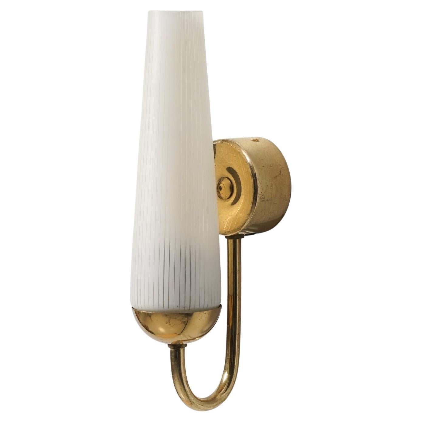 Scandinavian Modern Wall Lights, Five Pieces, Finland, 1950s