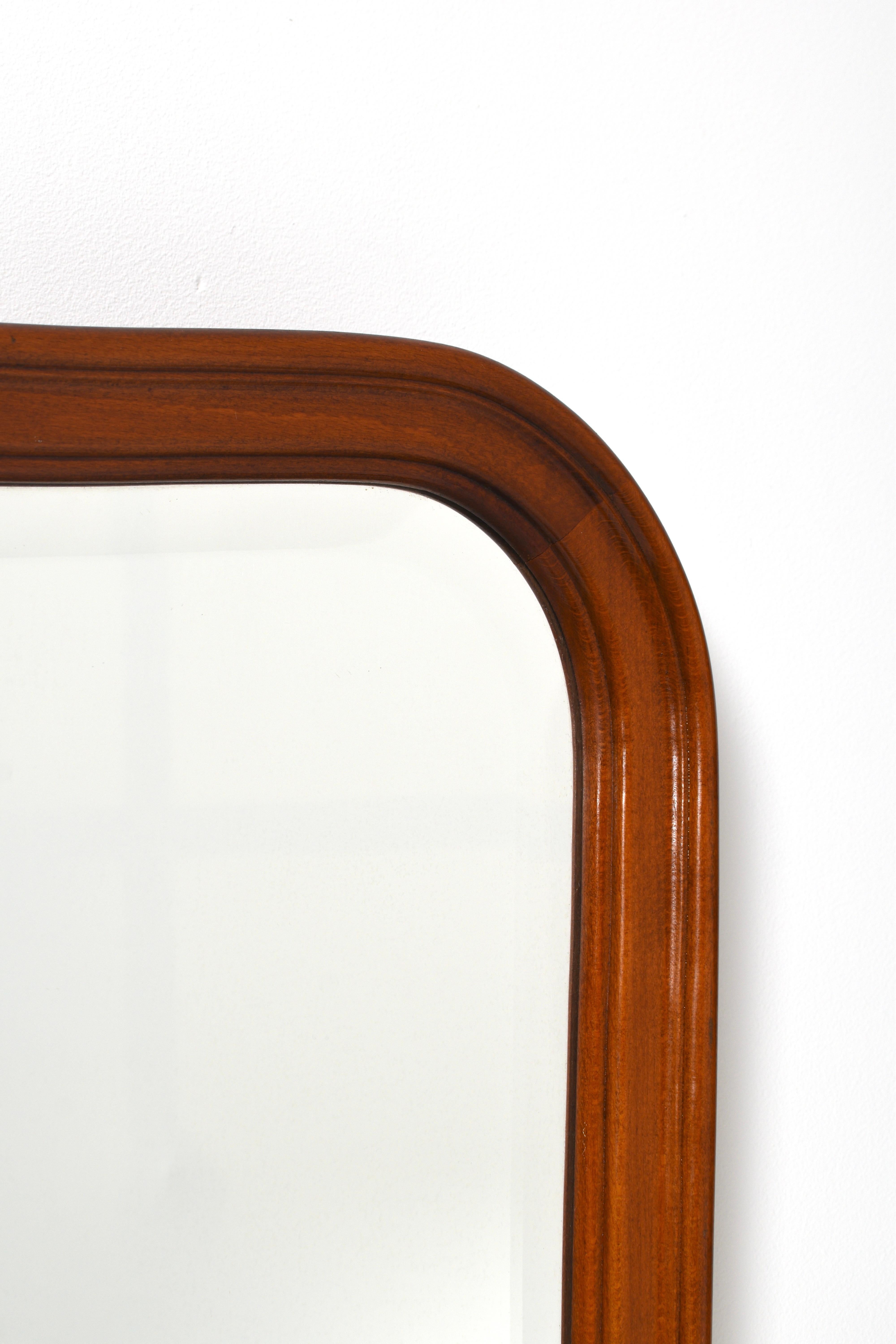 Metà XX secolo Specchio da parete The Modern Scandinavian di Glas & Trä Hovmantorp, anni '40 in vendita