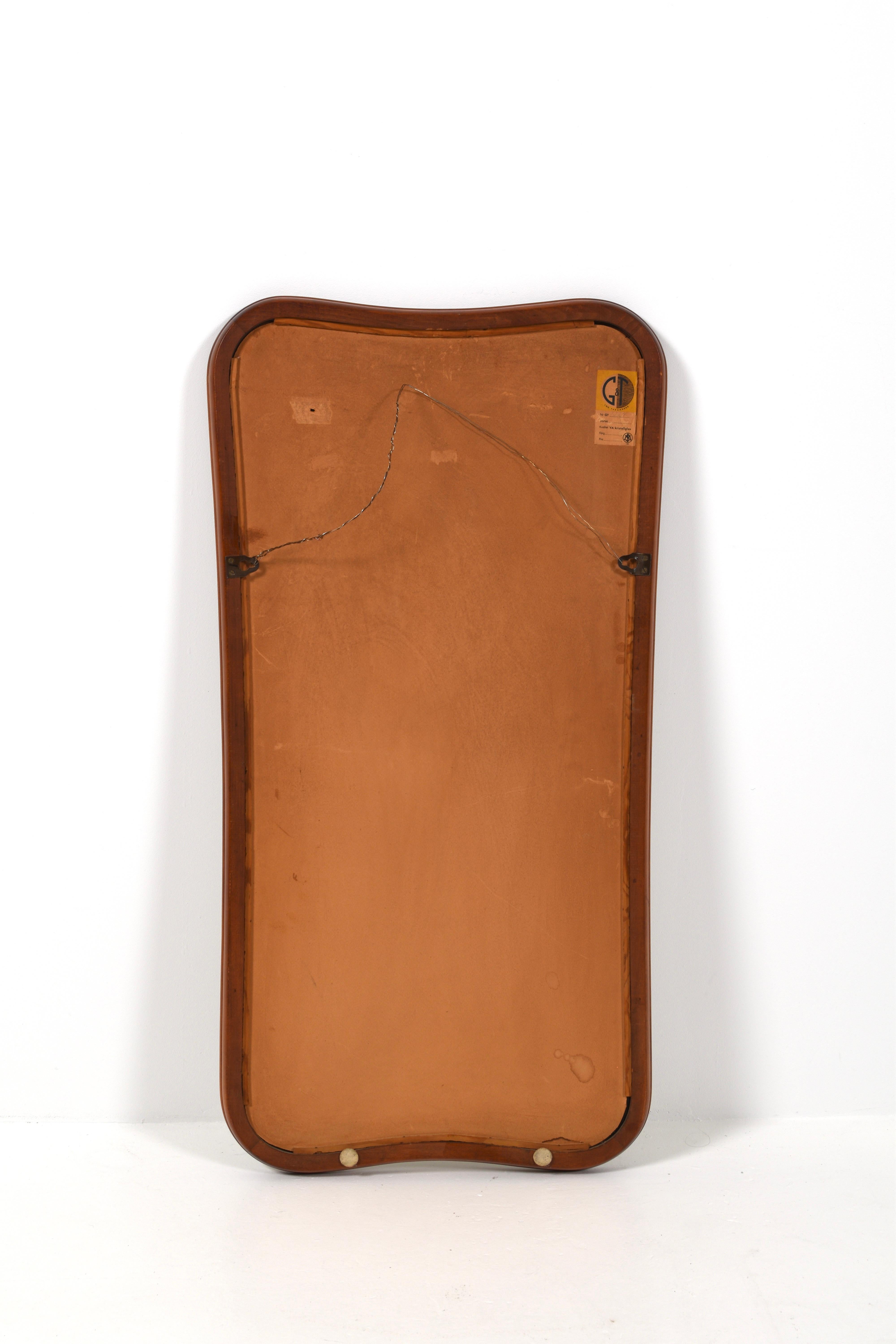 Specchio da parete The Modern Scandinavian di Glas & Trä Hovmantorp, anni '40 in vendita 3