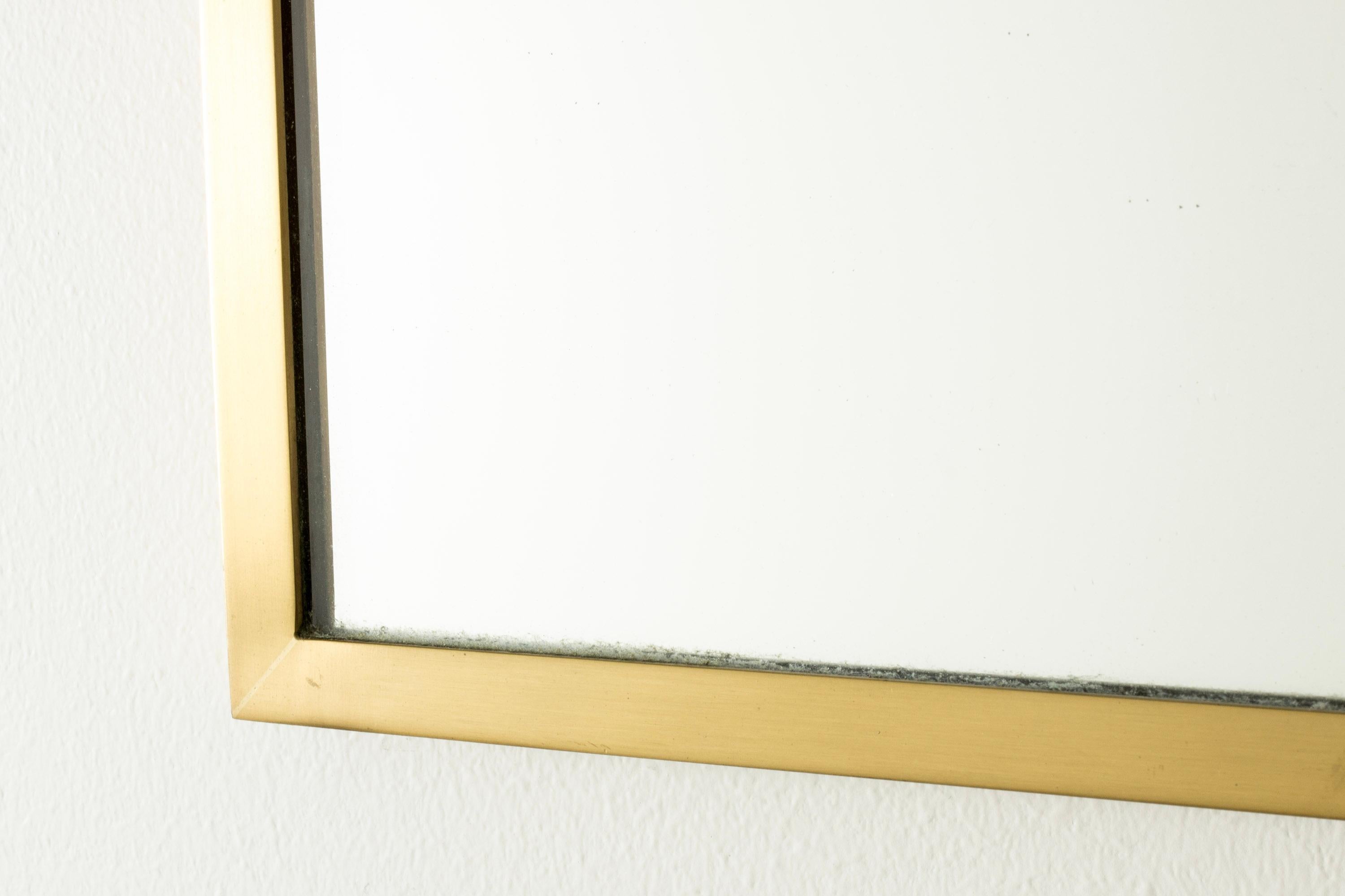 Scandinave moderne Miroir mural moderne scandinave par Hans-Agne Jakobsson, Suède, années 1950 en vente