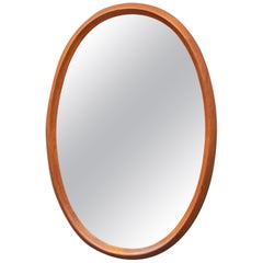 Scandinavian Modern Wall Mirror by Pedersen & Hansen