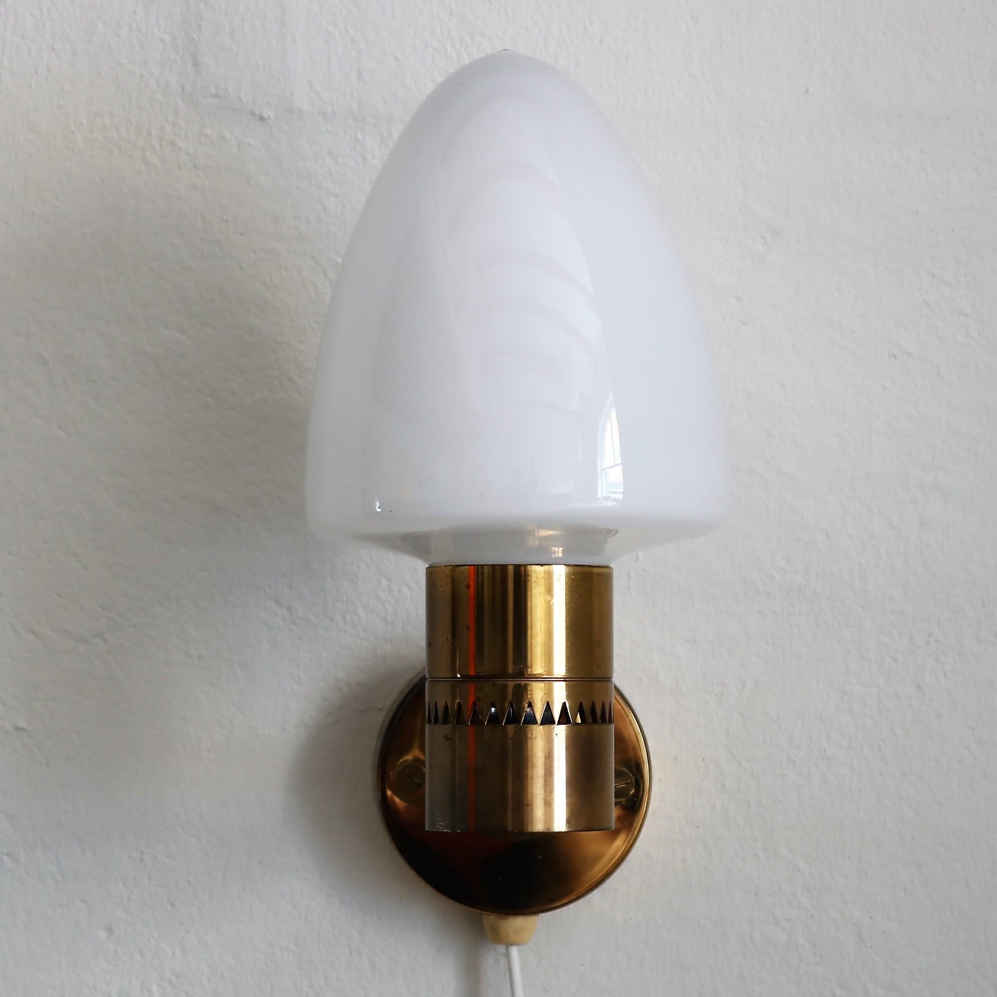 Scandinavian Modern Wall Sconces by Hans Agne Jakobsson for Markaryd In Good Condition In Odense, DK