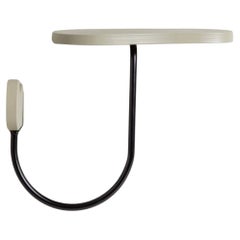 Scandinavian Modern Wall Shelf 'Joy', Wood-Metal, Black-Green