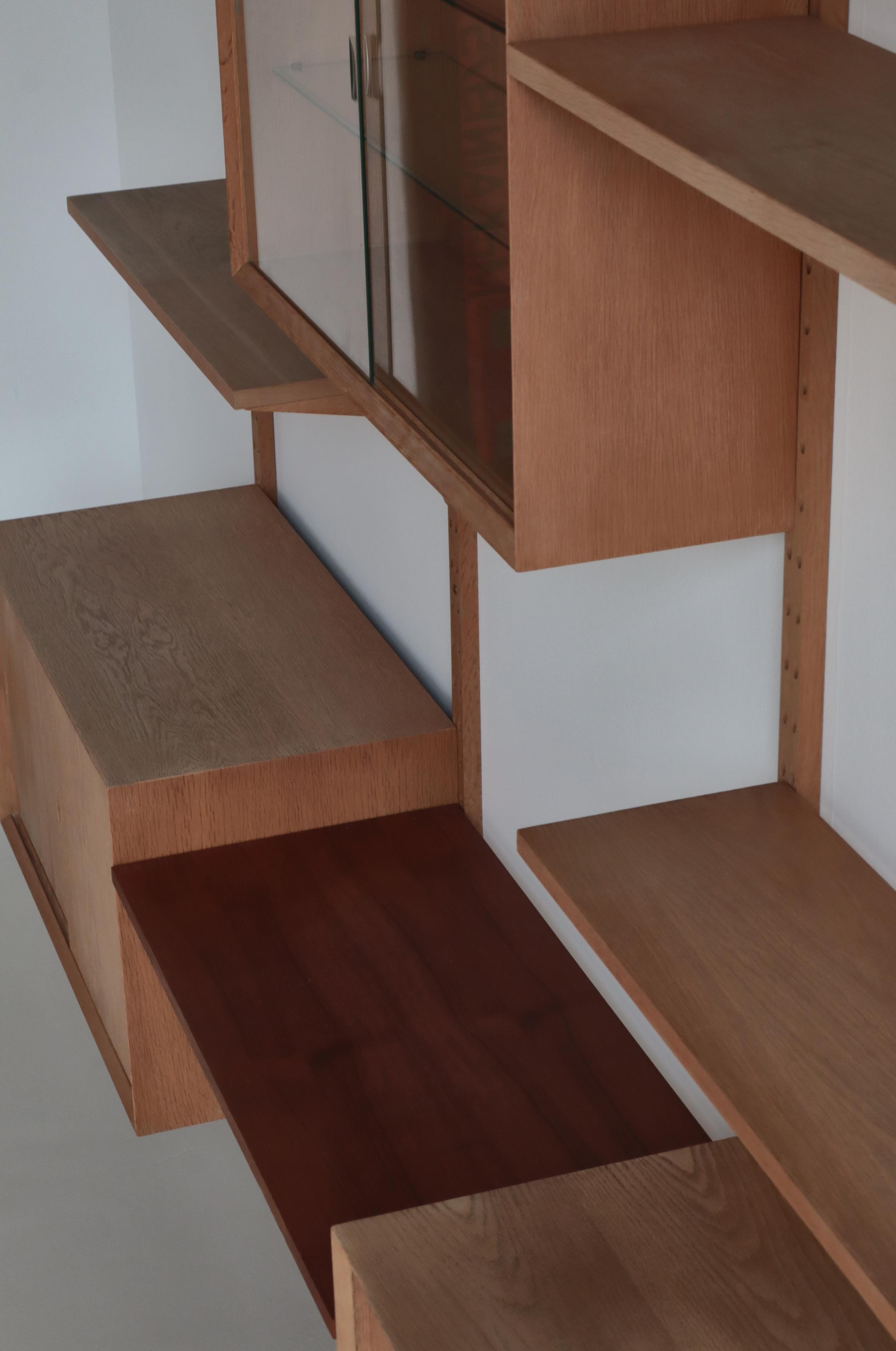 Scandinavian Modern Wall Unit 
