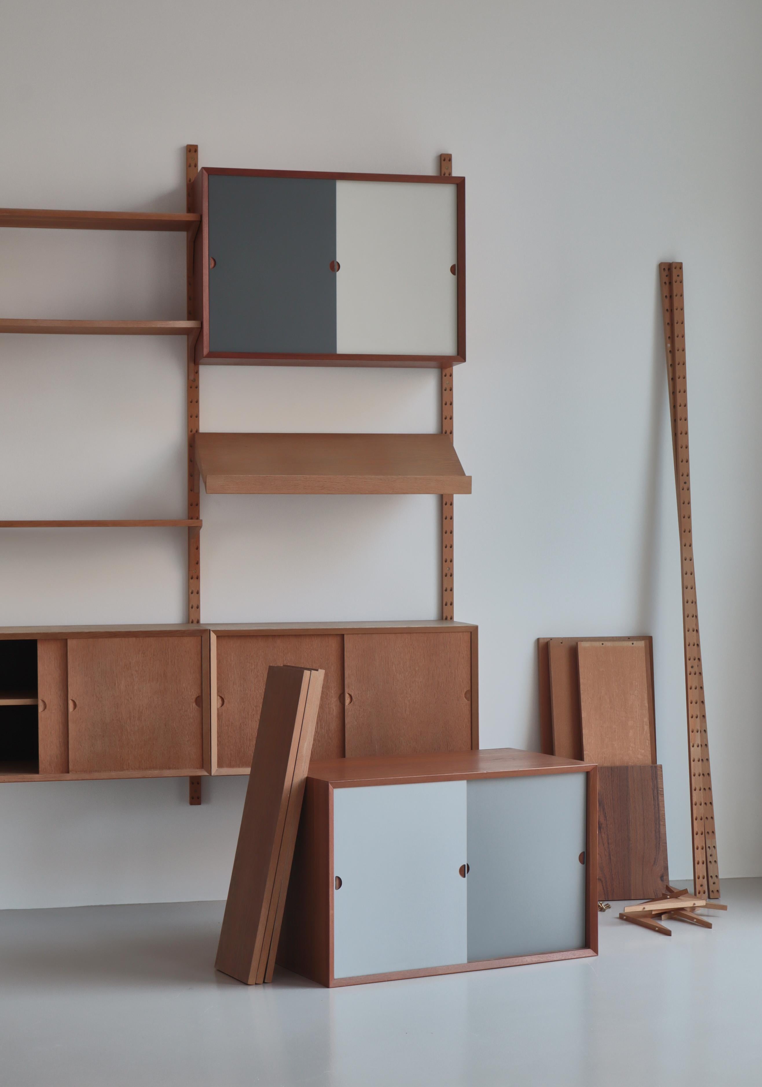 Scandinavian Modern Wall Unit 