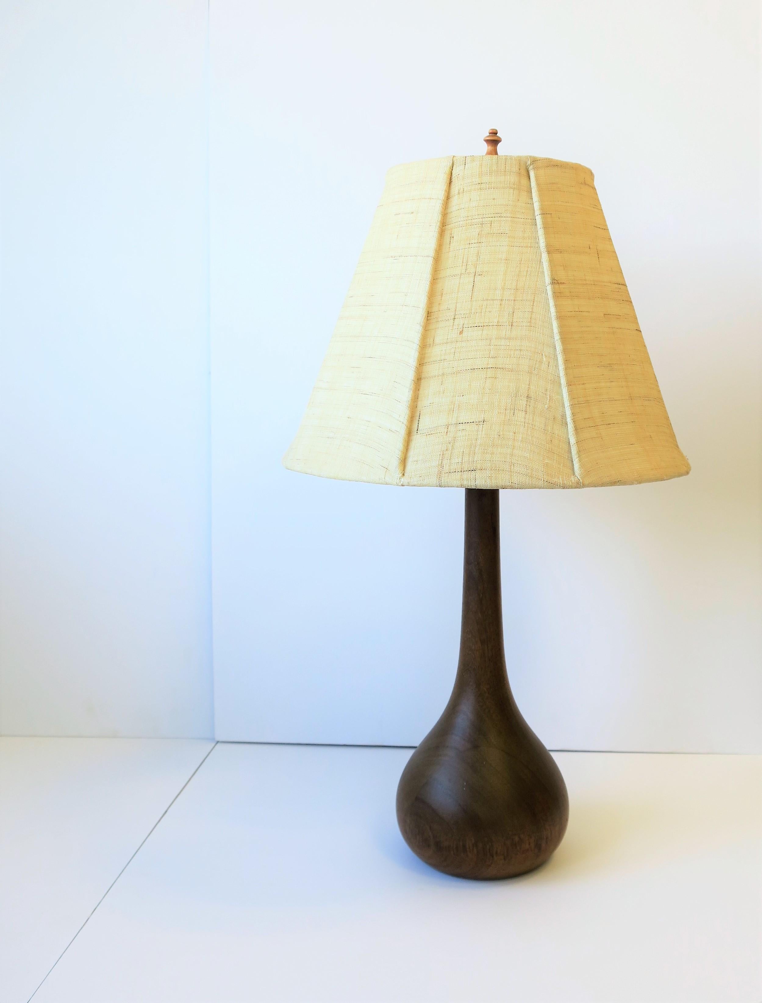 scandinavian wood lamp