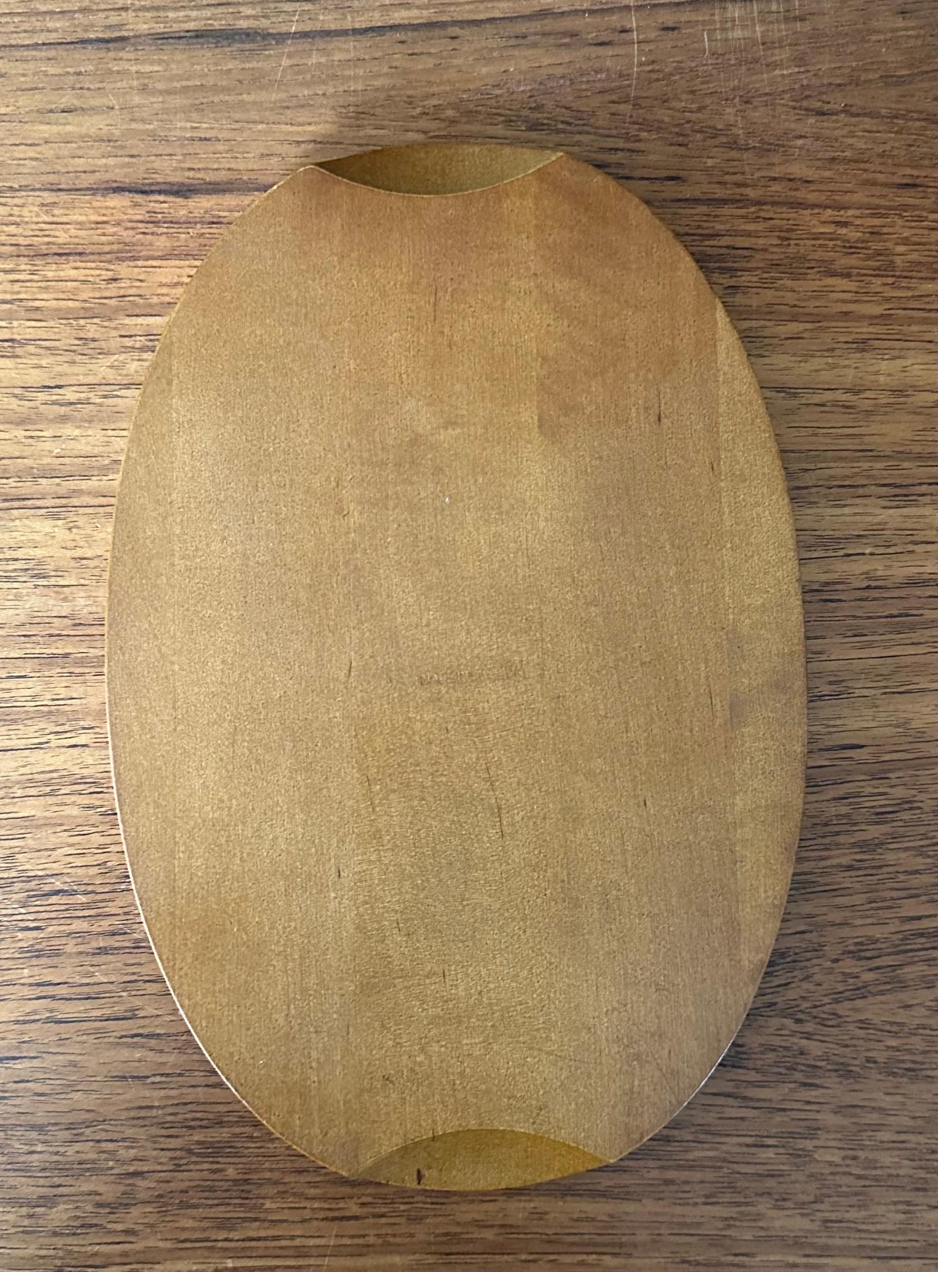 Bouchon Trivet scandinave moderne en bois avec liège incrusté en vente