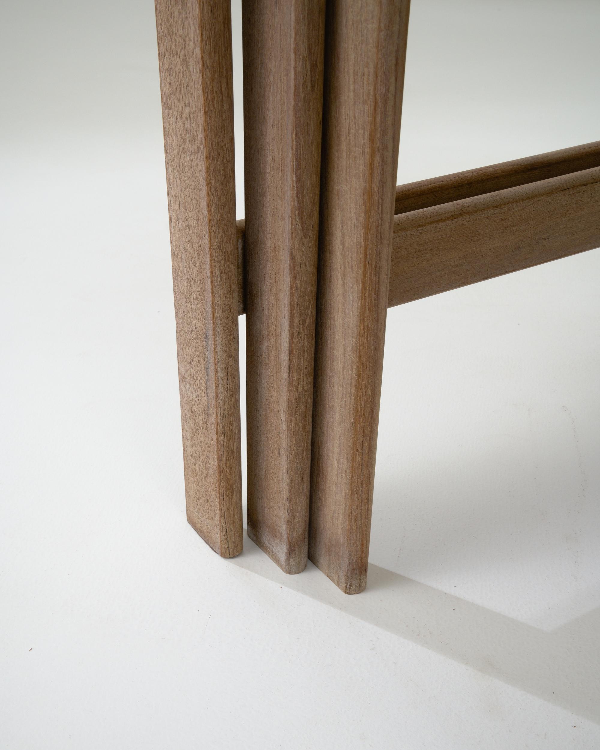 Scandinavian Modern Wooden Nesting Tables For Sale 6
