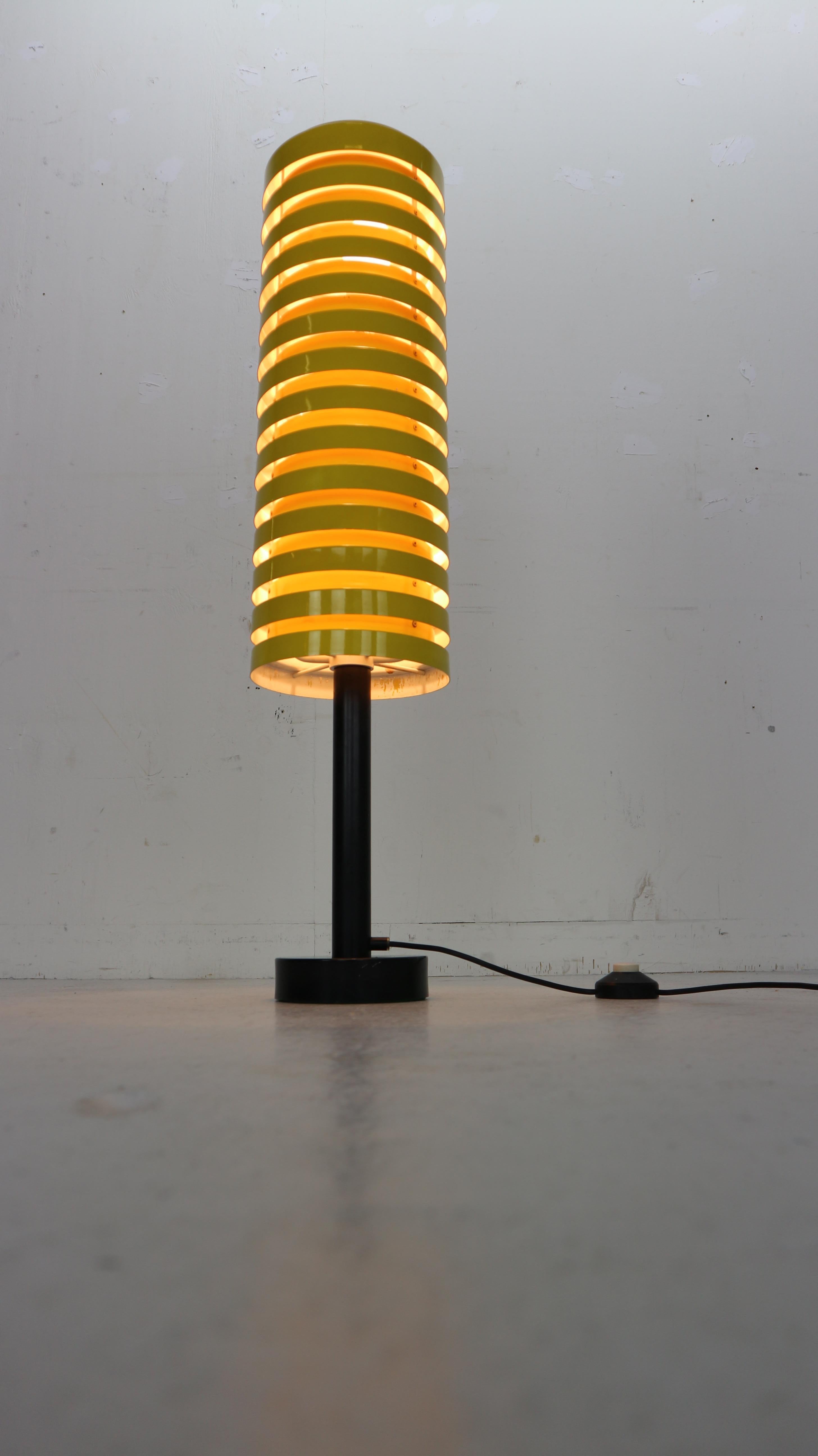 Mid-20th Century  Scandinavian Modern Yellow Floor Lamp by Hans Agne Jakobsson for Markaryd, 1960