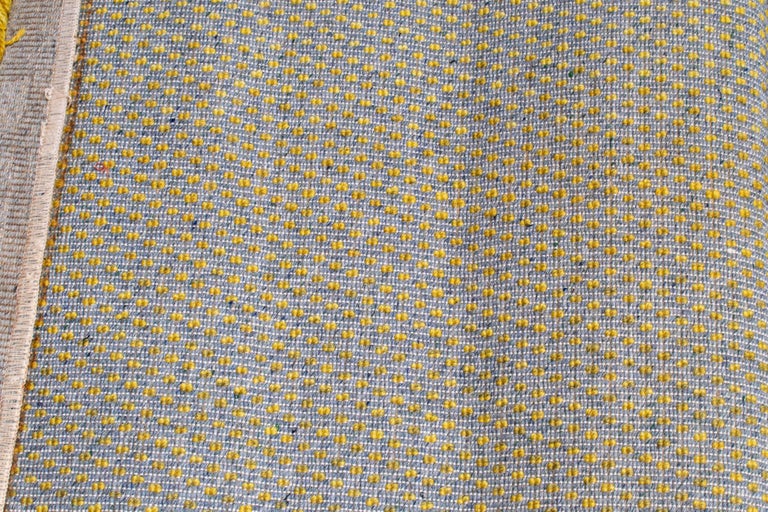 Scandinavian Modern Yellow Green Gradient Rya Rug For Sale at 1stDibs