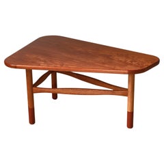 Scandinavian Modern Yngve Ekström Chunky Coffee Table by Westbergs Möbler, 1950s