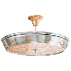 Metal Chandeliers and Pendants