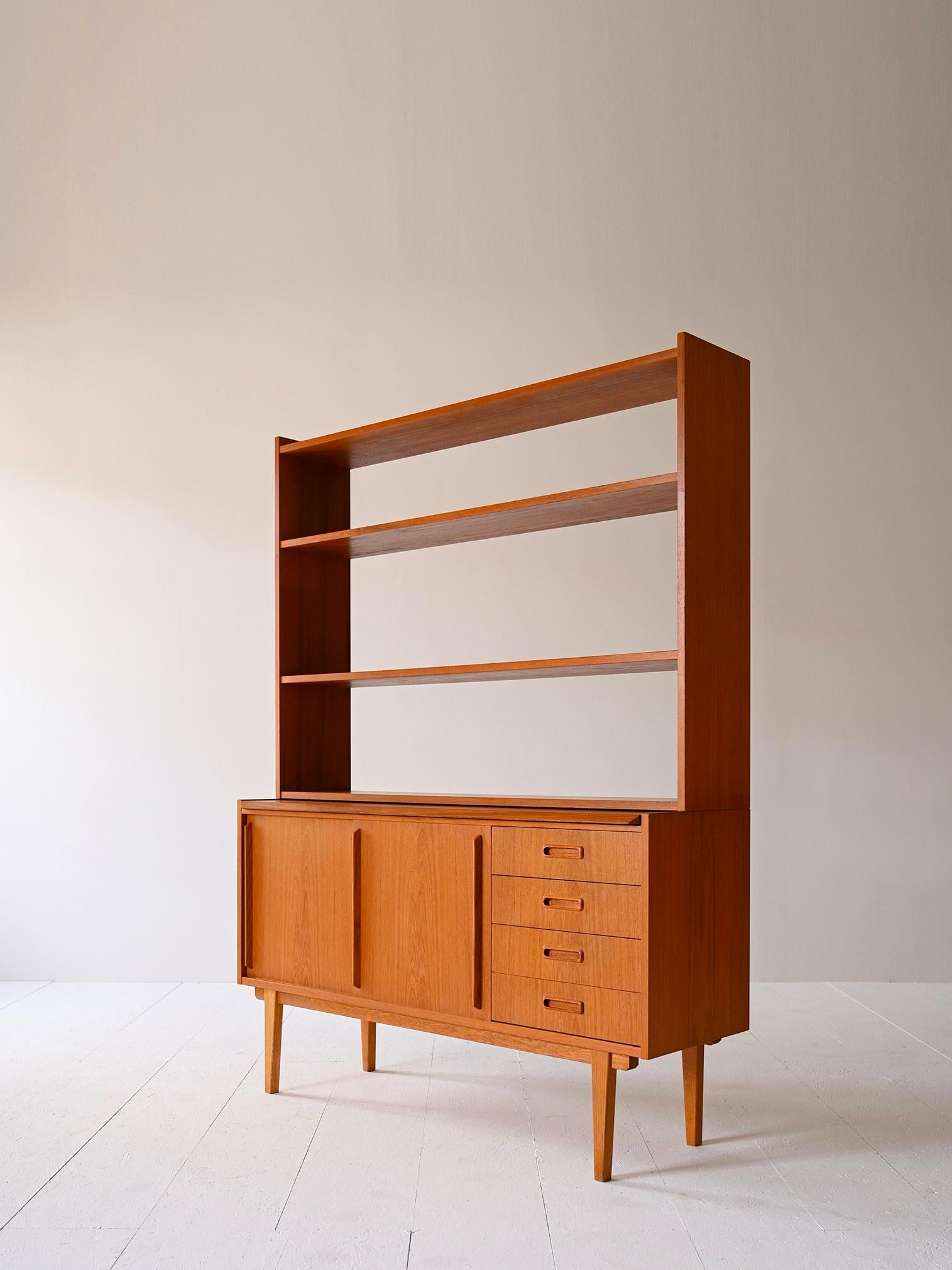 Scandinavian modernism bookcase For Sale at 1stDibs