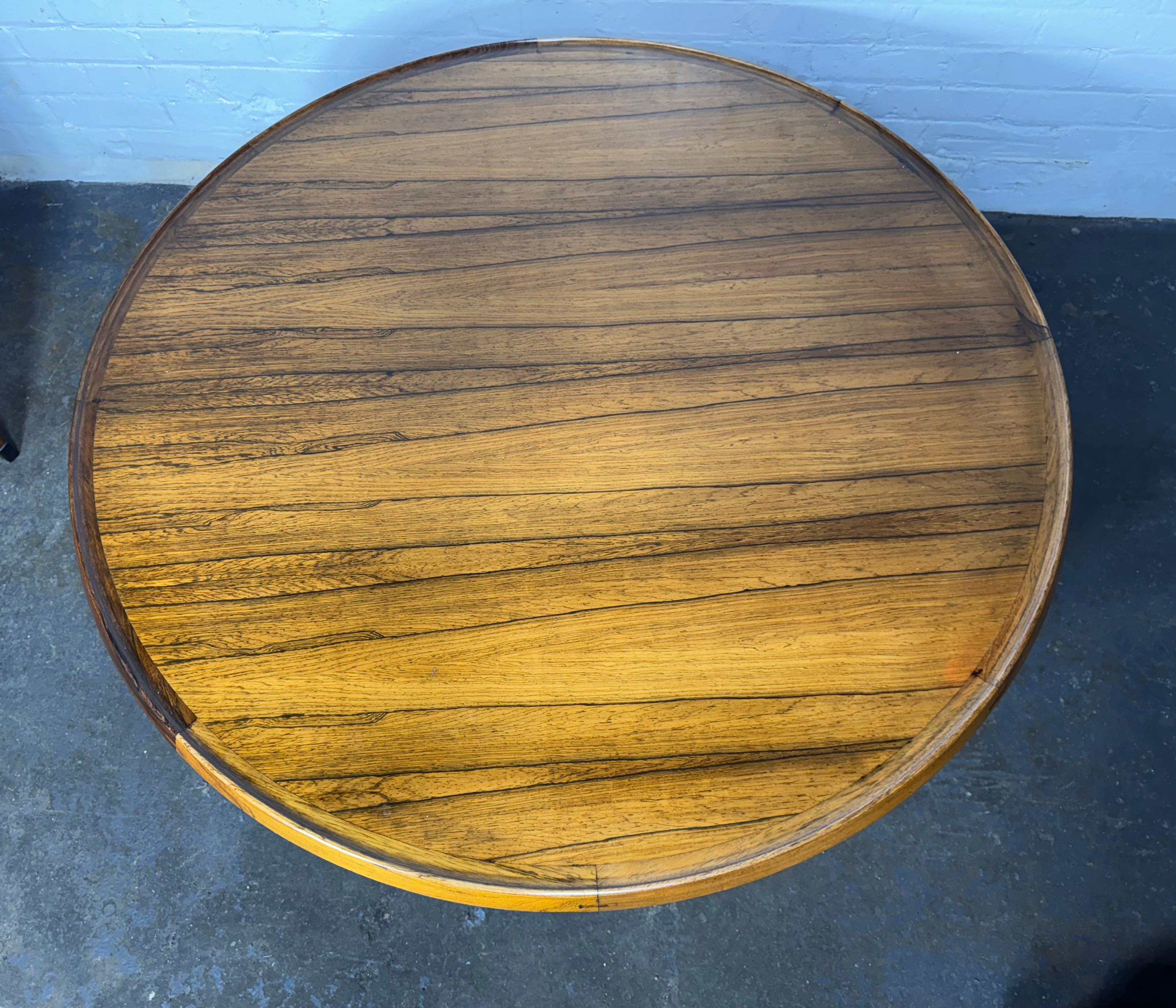 Scandinavian Modernist Coffee Table Rosewood 