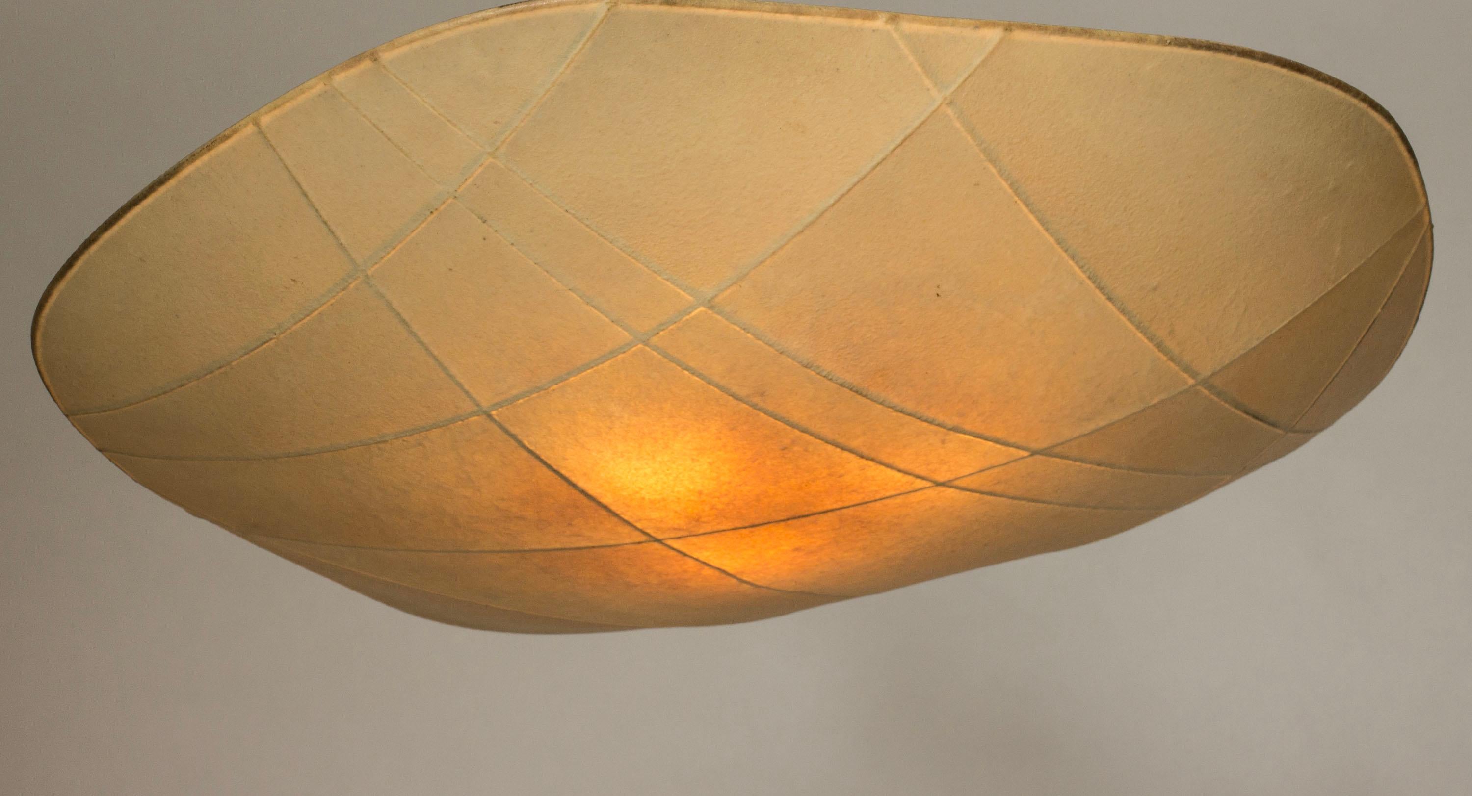 Scandinavian Modernist Flush Mount, Hans Bergström, Sweden, 1950s For Sale 1