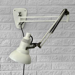 Skandinavische modernistische Industrie-Wandleuchte, Bröderna Malmströms, Schweden, 1950er Jahre