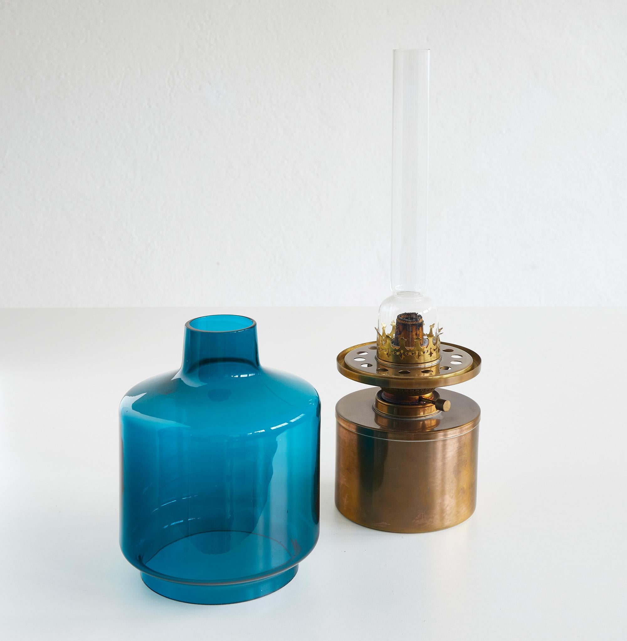 Swedish Scandinavian modernist L47 oil lamp by Hans Agne Jakobsson  Markaryd AB, Sweden For Sale