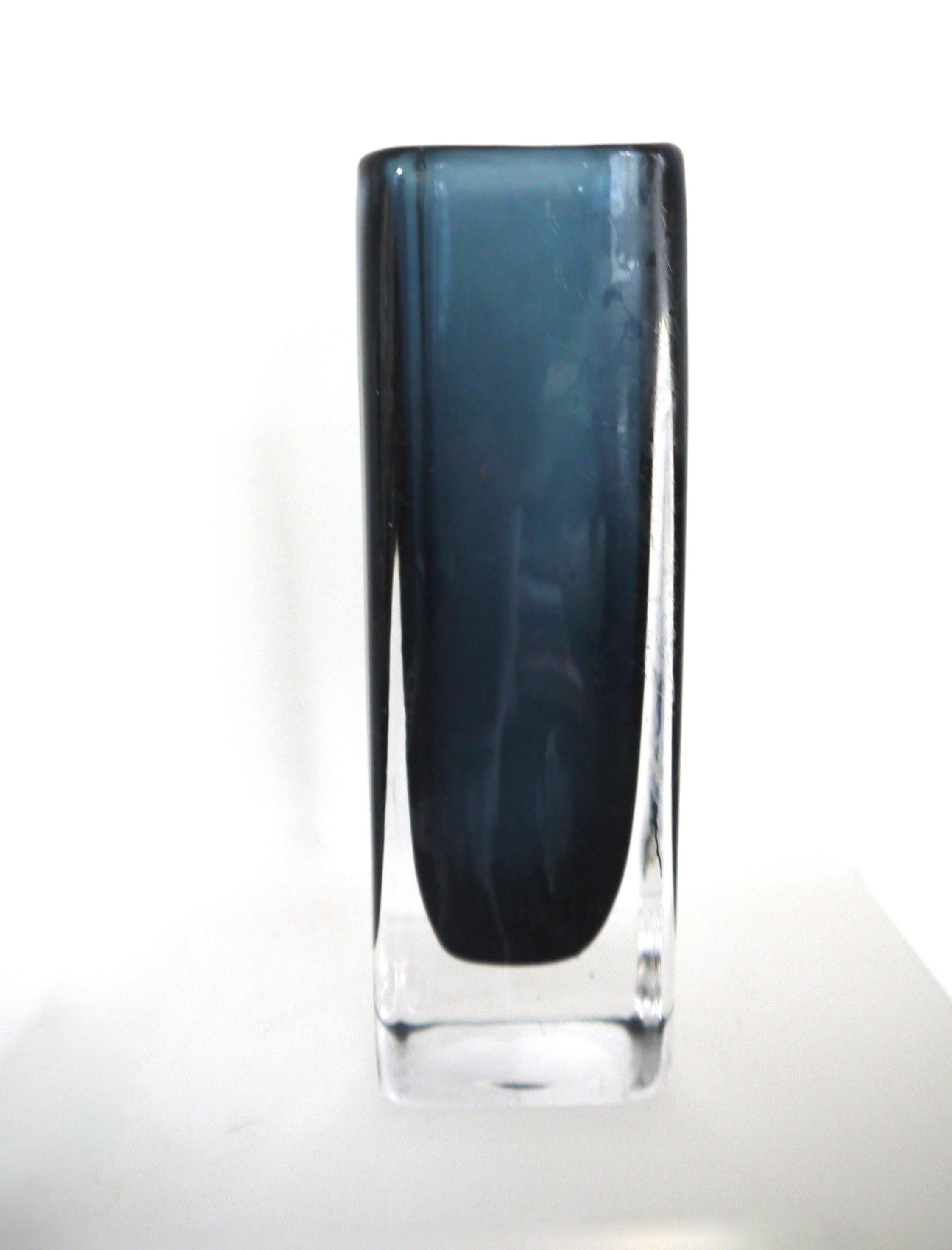 Glass vase by Nils Landberg for Orrefors for the 