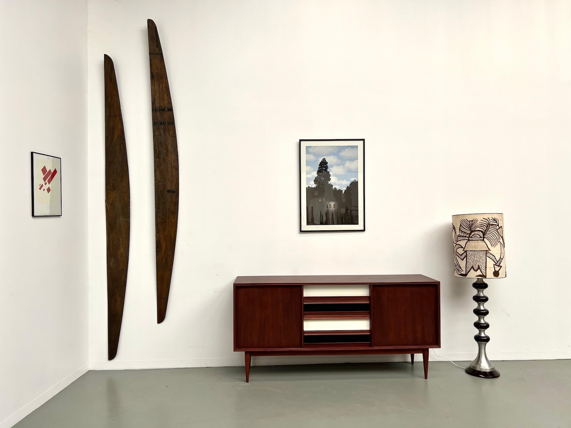 Scandinavian modernist teak sideboard from the 1970s. For Sale 10