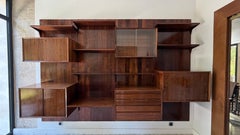 Scandinavian modular wall shelf, Poul Cadovius, 1960s