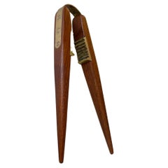 Scandinavian Nutcracker in Teak and Brass by Poul Knudsen, 1950s